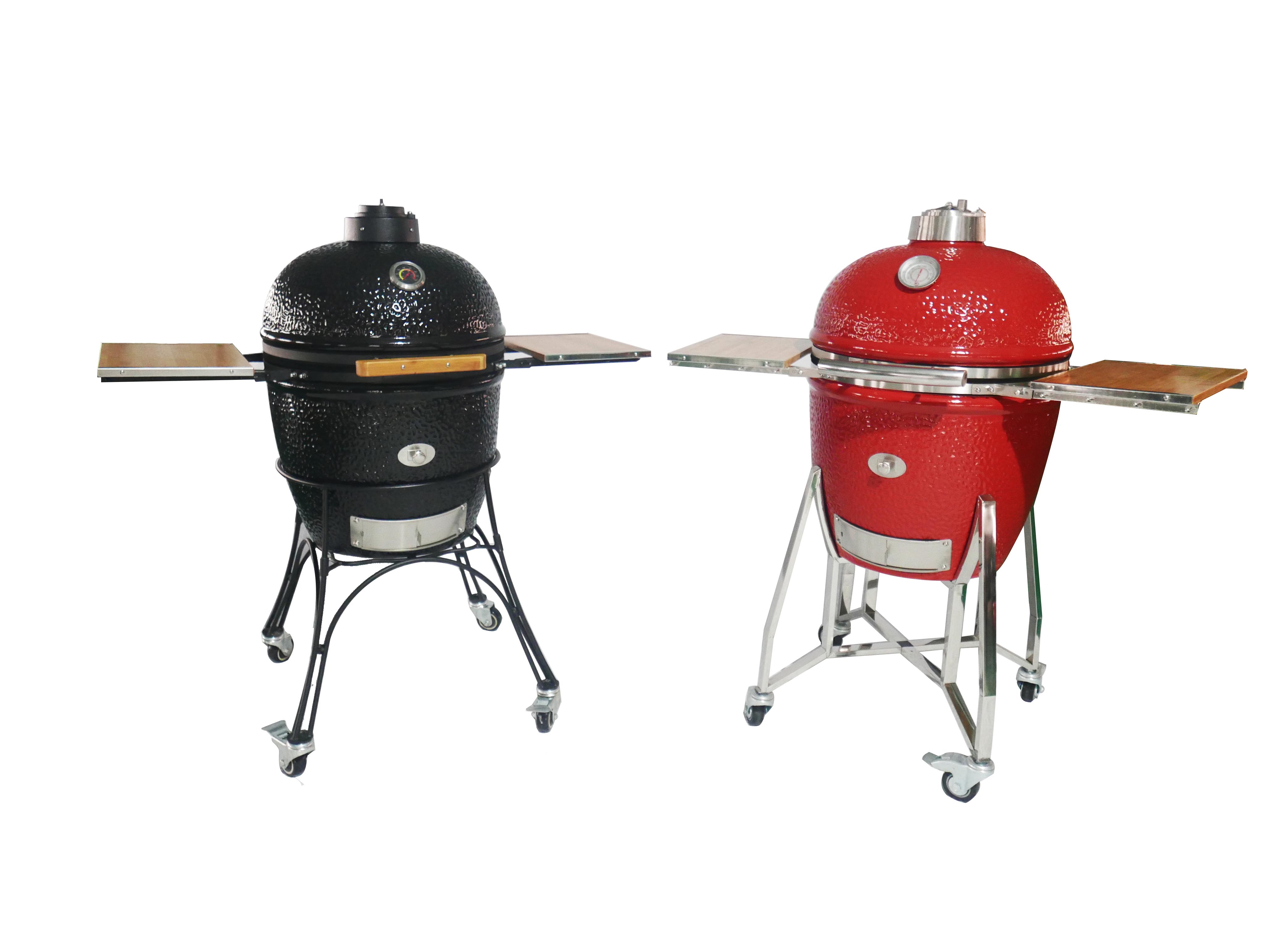 AH21 Chip feeding kamado grill