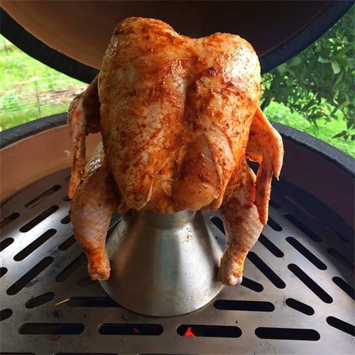 bbq accessory ss304 chicken sitter